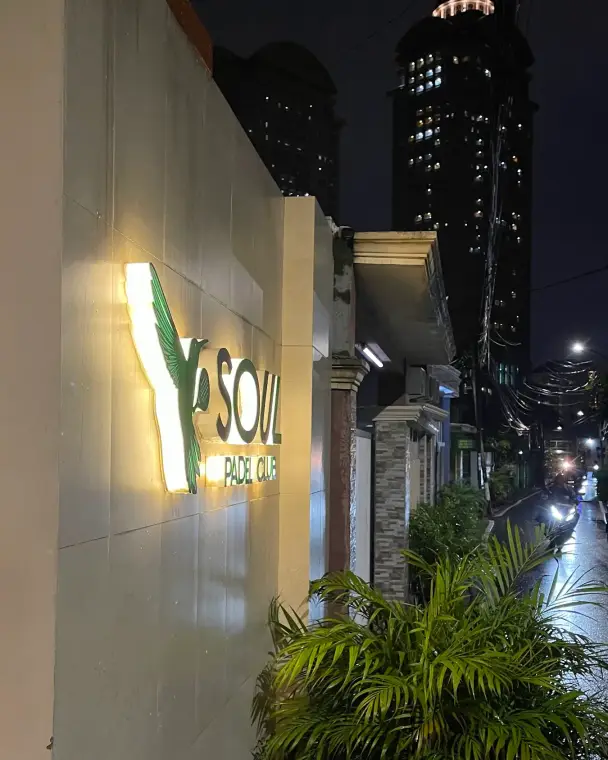 Soul sign at night